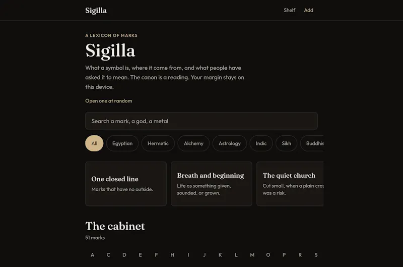 Sigilla screenshot 2