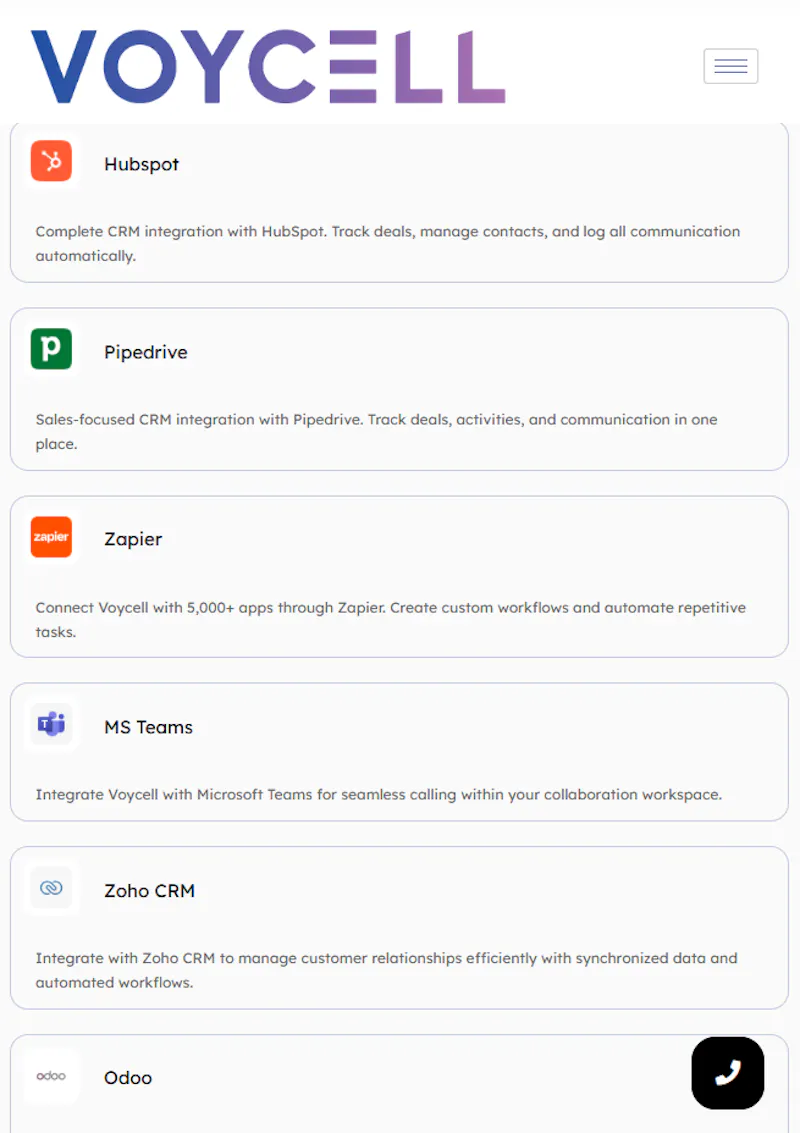 VOYCELL screenshot 6