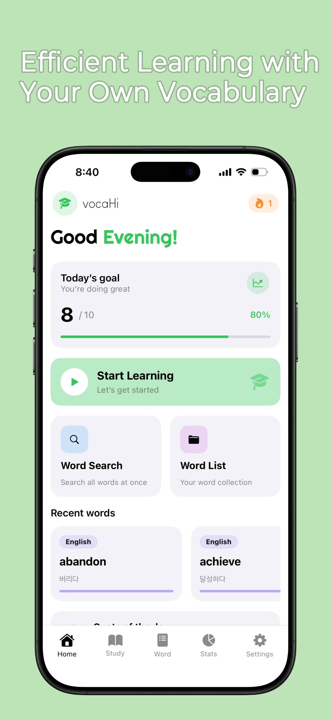 VocaHi - Vocab & Flashcard gallery image