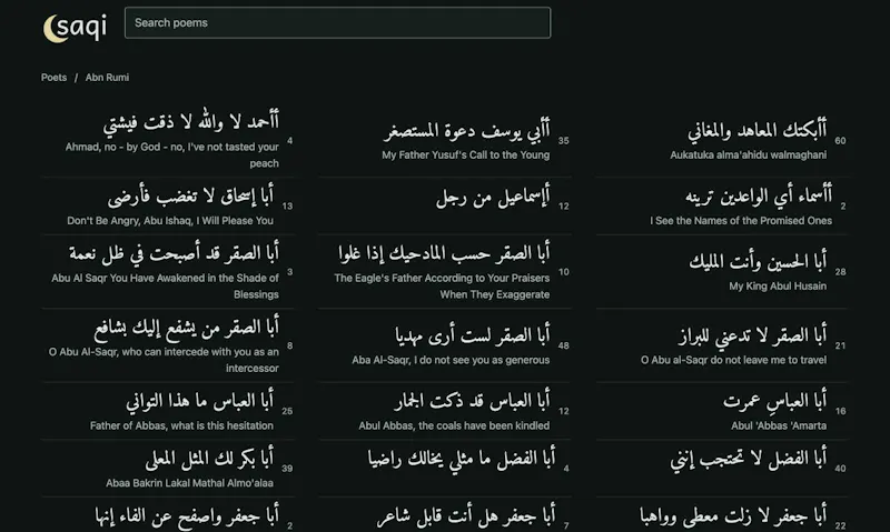 Saqi screenshot 4