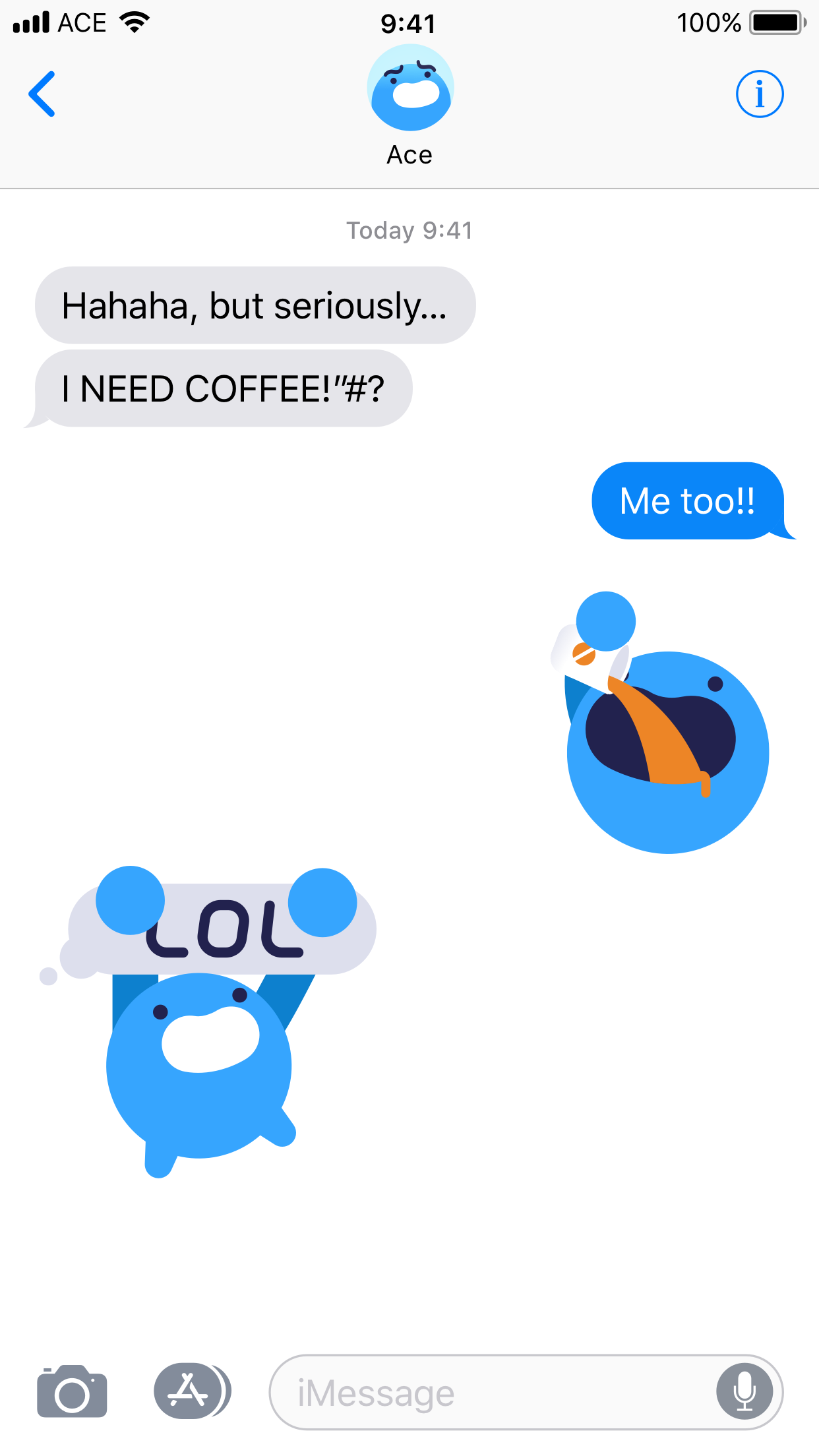 ACE Friends Sticker Pack gallery image