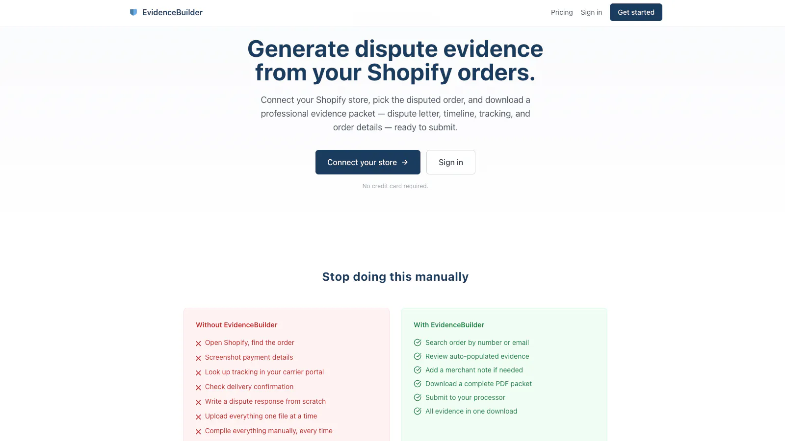 EvidenceBuilder gallery image