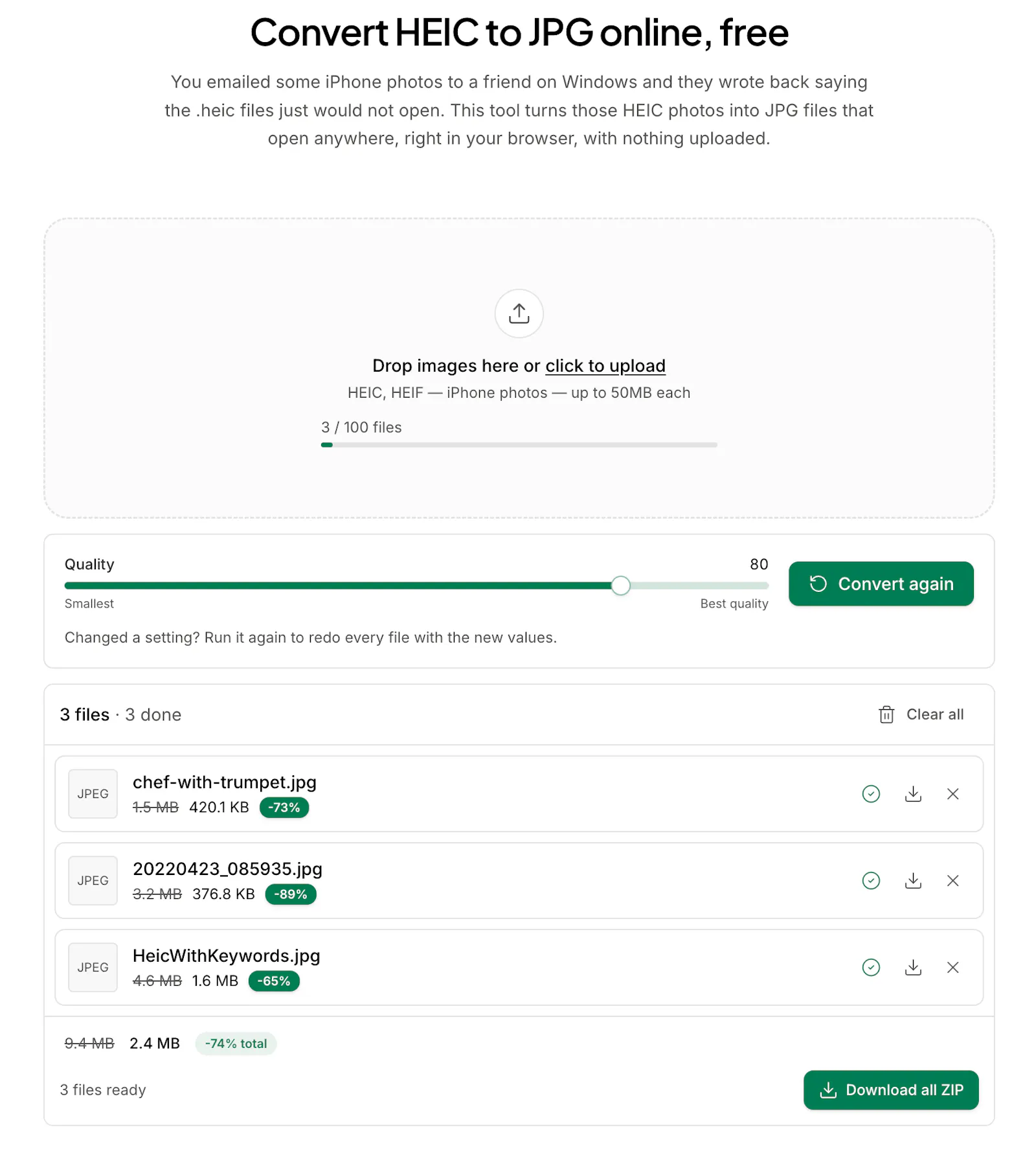 ImgKilo - Compress & Resize Images screenshot 3