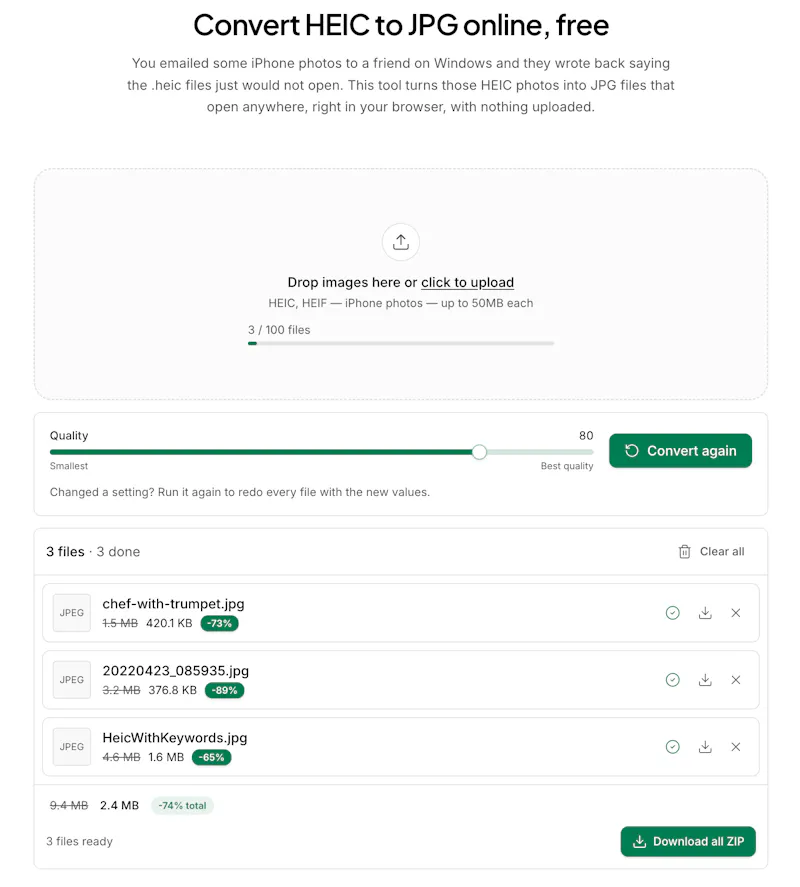 ImgKilo - Compress & Resize Images screenshot 3