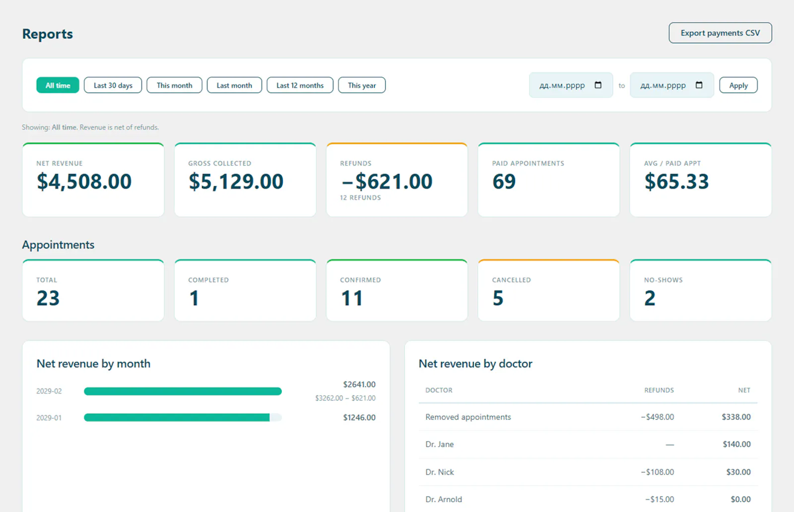Alnora - Booking for Private Clinics screenshot 6