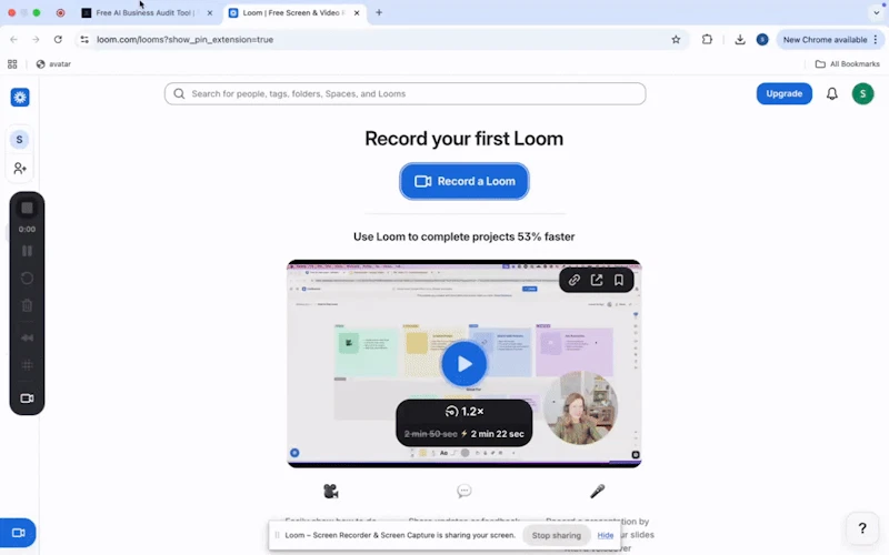 Novatra AI Business Audit Tool screenshot 1 (video preview)