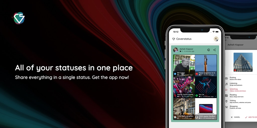Coverstatus - All your statuses in one place media 1