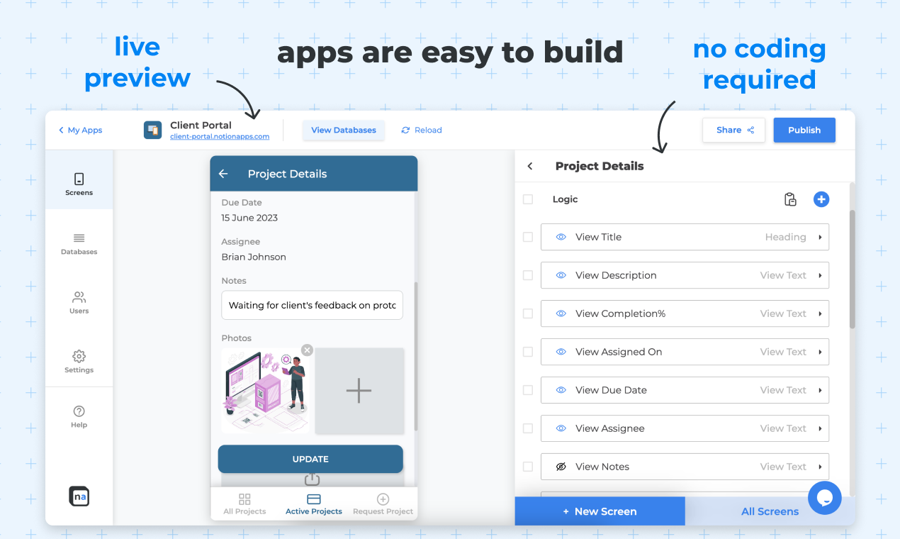 MentionApps - Создайте приложения из баз данных понятий за считанные минуты медиа 4