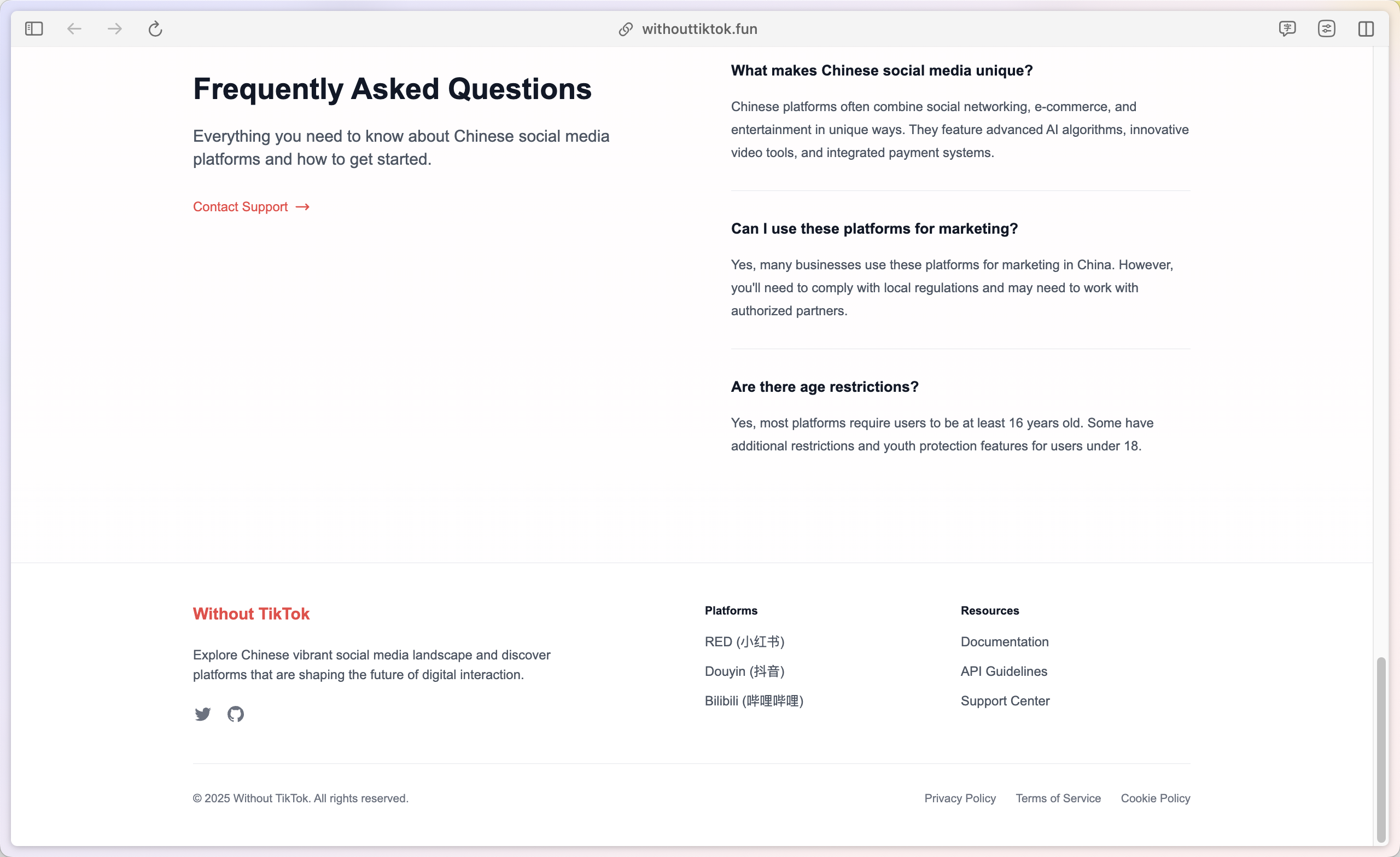 Without TikTok gallery image