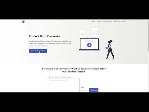 Shopify Section Schema Generator gallery image