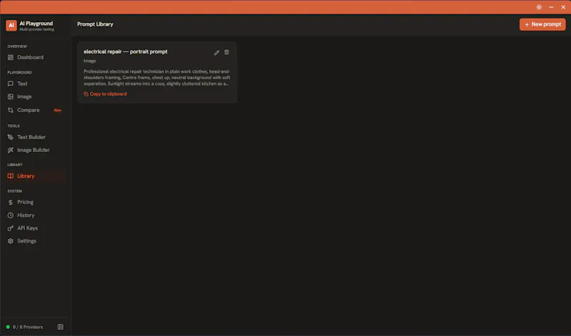 AI Playground screenshot 4