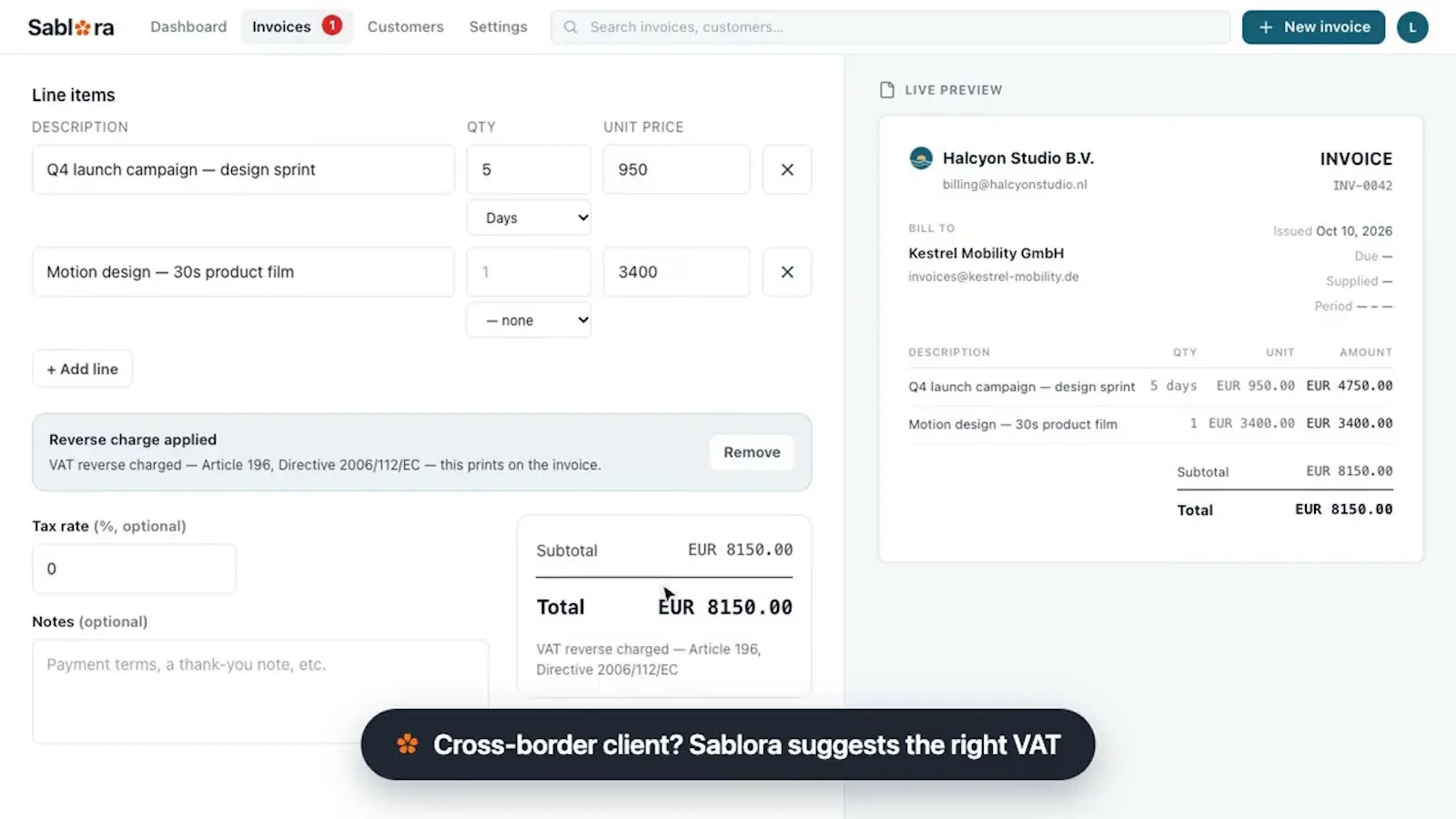 Sablora screenshot 1 (video preview)