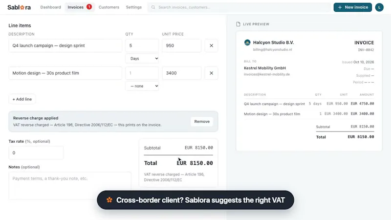 Sablora screenshot 1 (video preview)