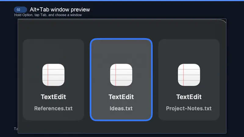 TabSash screenshot 2