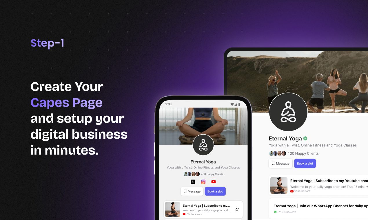 CAPES.APP - Screenshot 2 showing product features and functionality