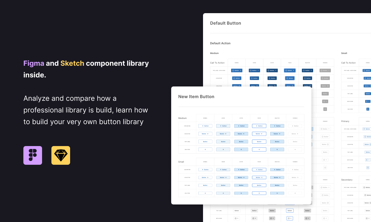 UI Chunks E01 - Buttons gallery image