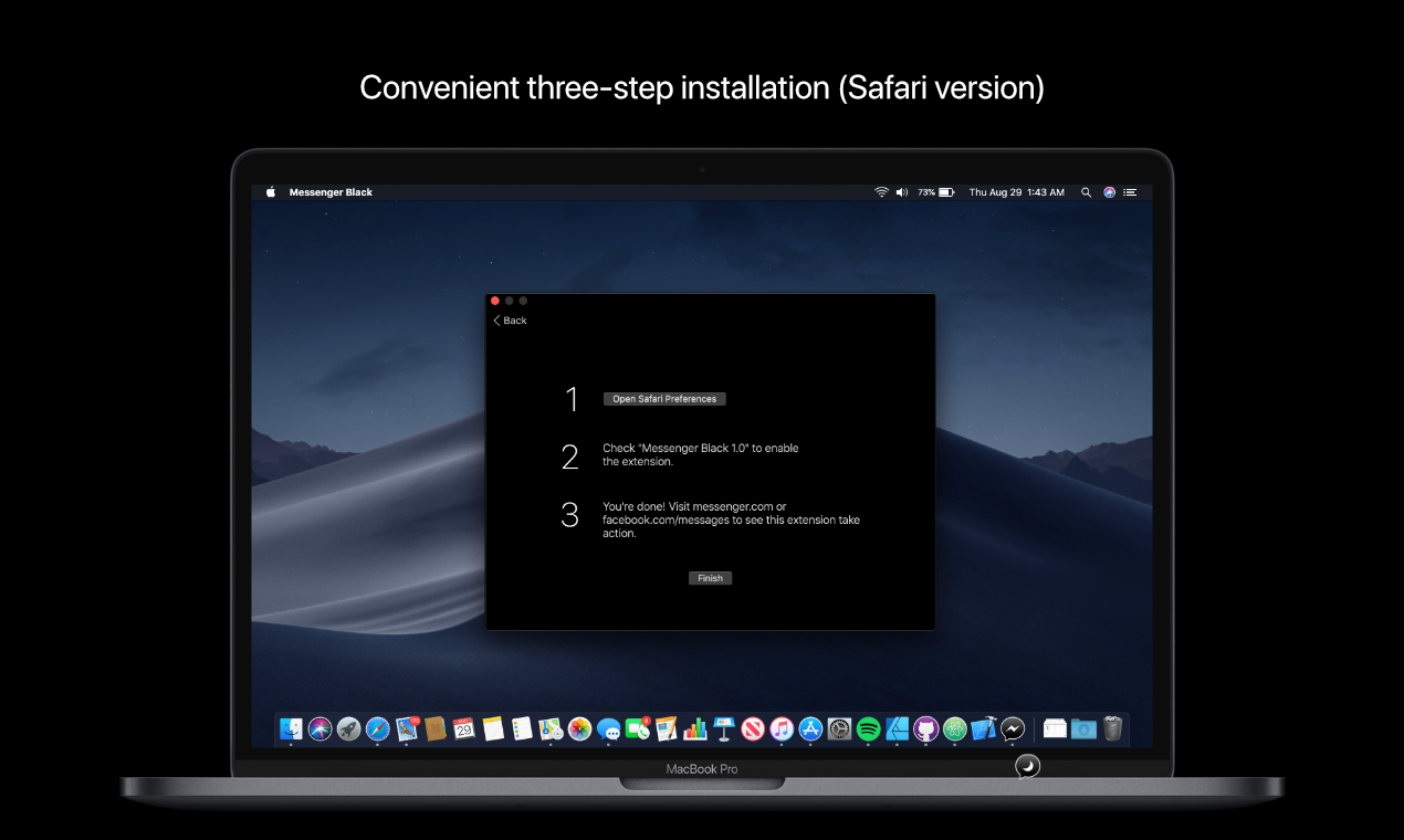 Messenger Black gallery image