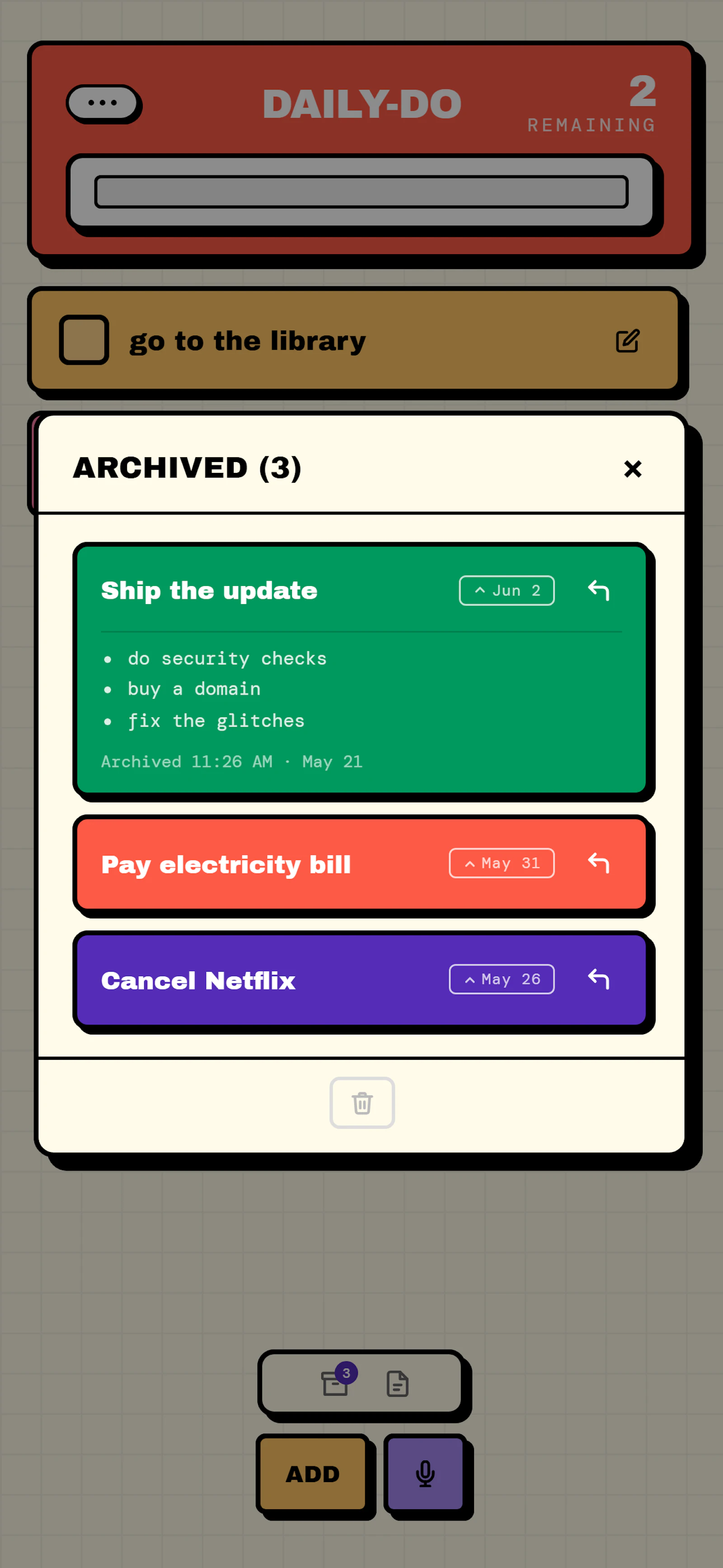 DailyDo screenshot 4