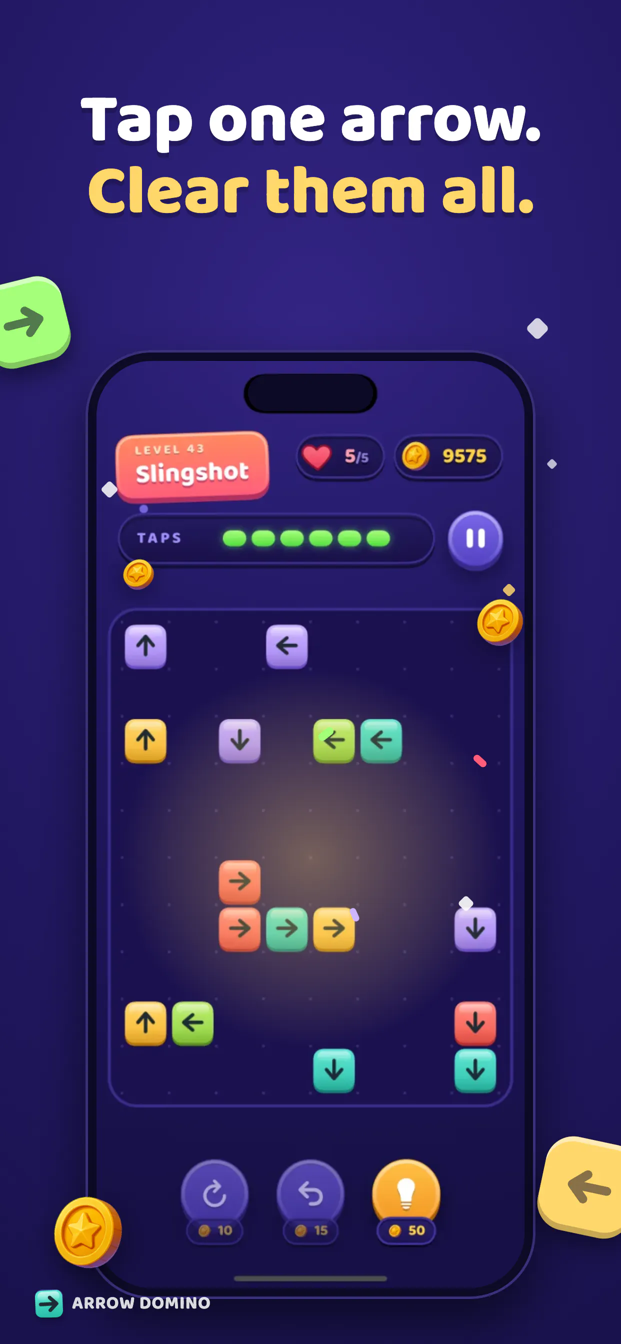 Arrow Domino: Tap Away Puzzle gallery image