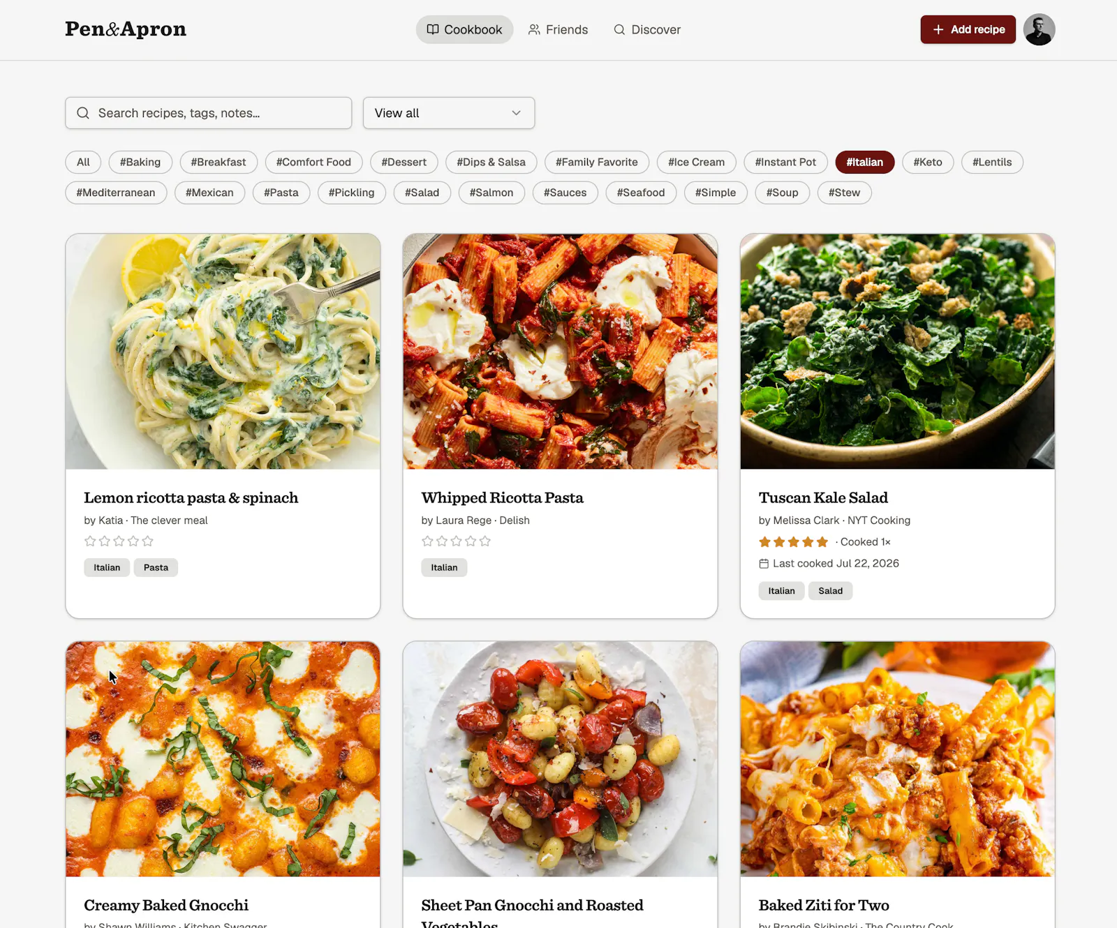 Pen & Apron screenshot 2