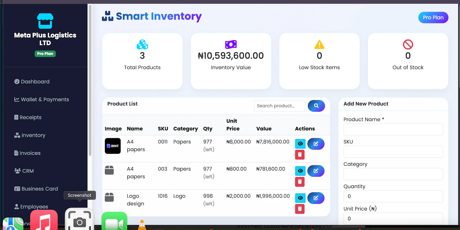 BINT Business Kit screenshot 3