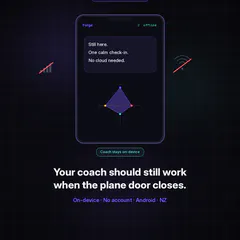 Forge: AI Personal Coach logo