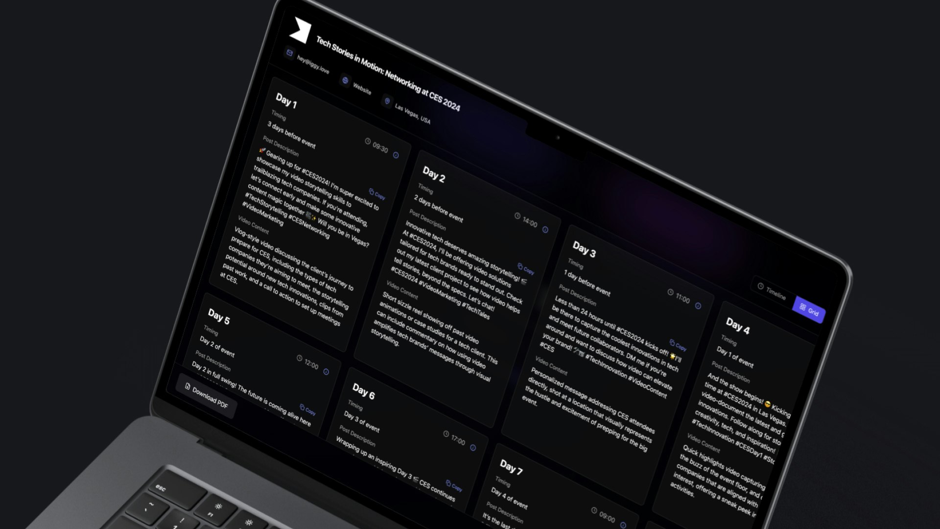 Event Video Campaign Generator media 3