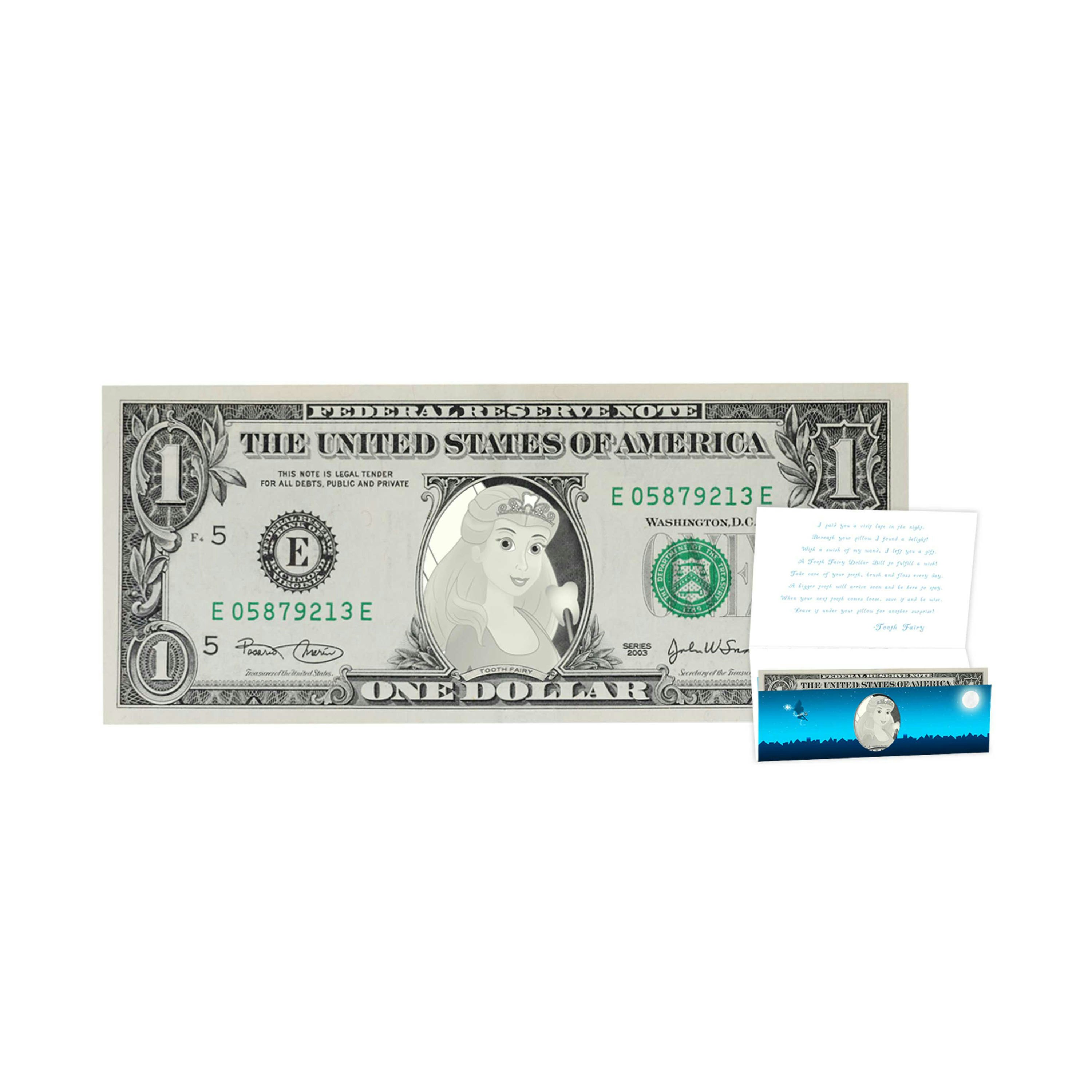 The Official Dollar Bill of the Tooth Fairy