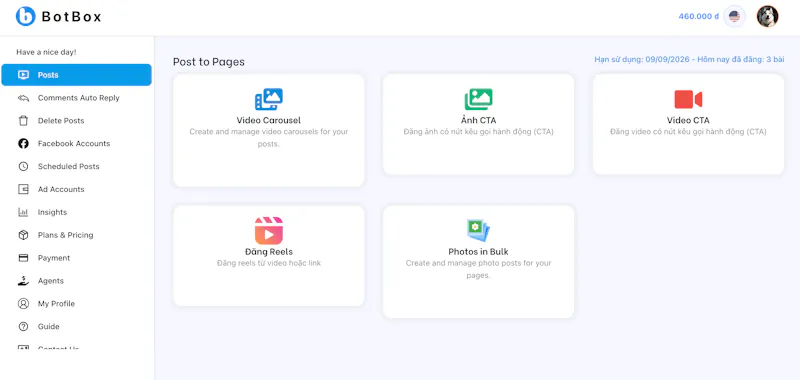BotBox screenshot 1