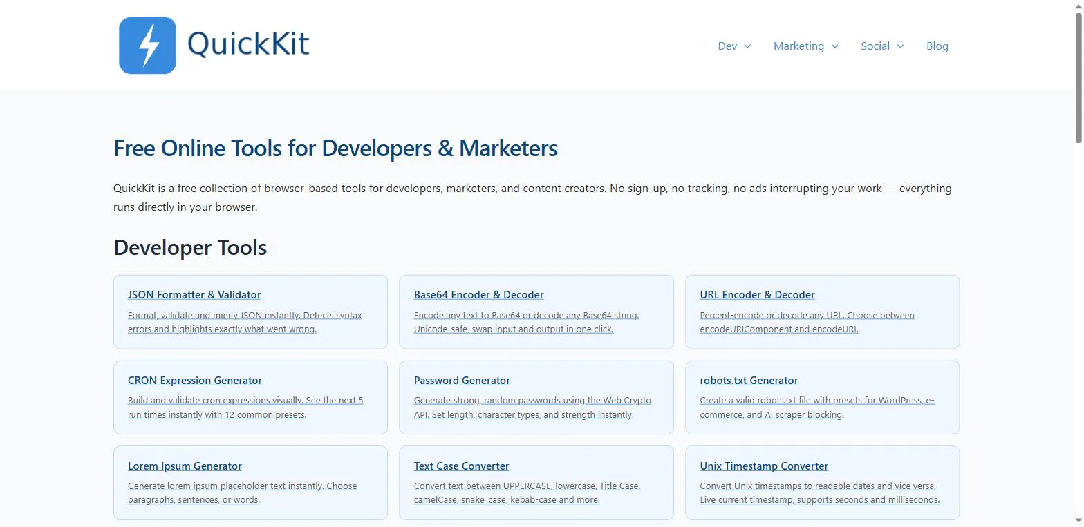 quickkit.tools gallery image