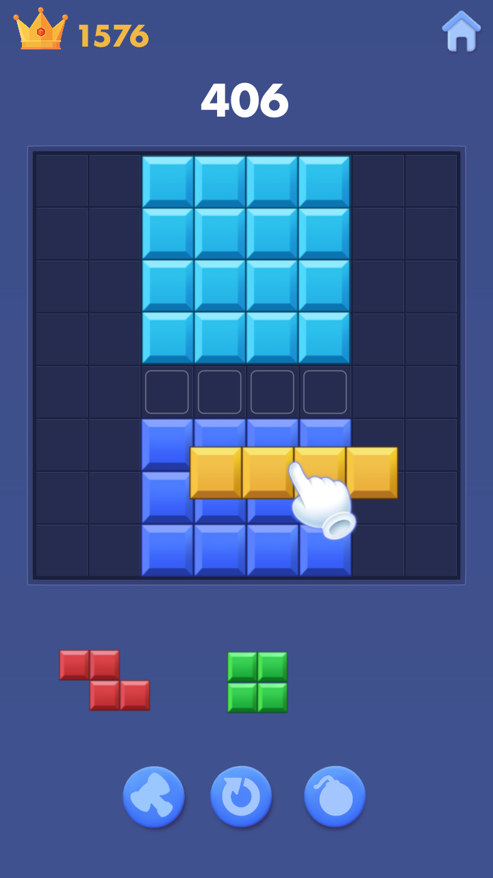 Mídia 2 de Block Puzzle - Blast Color! - Jogo de quebra -cabeça relaxante!