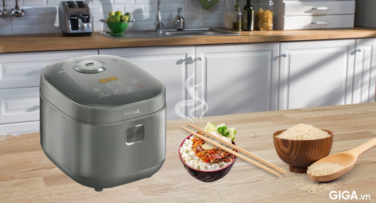 TEFAL RK818A68 इलेक्ट्रॉनिक राइस कुकर
