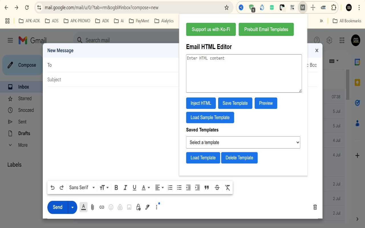 MailMarkup – HTML Editor for Email gallery image