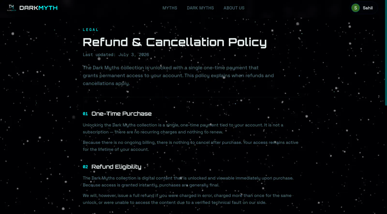 Myth Database — Dark Myth screenshot 8