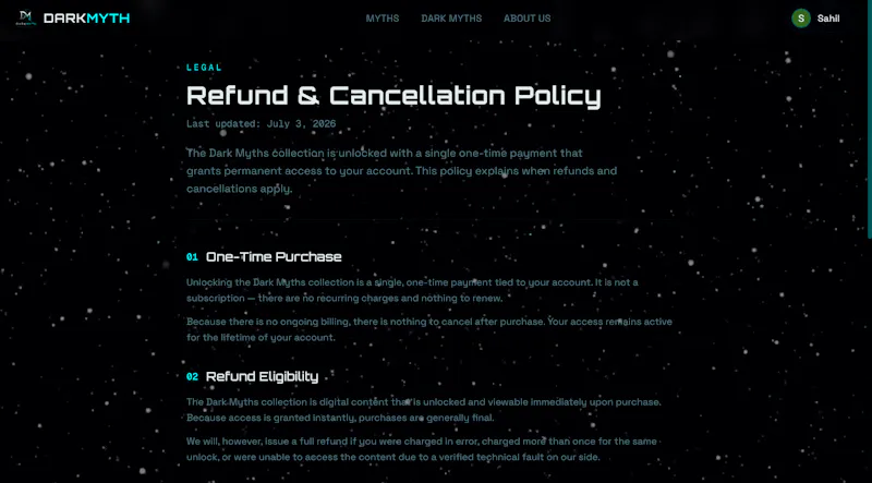 Myth Database — Dark Myth screenshot 8
