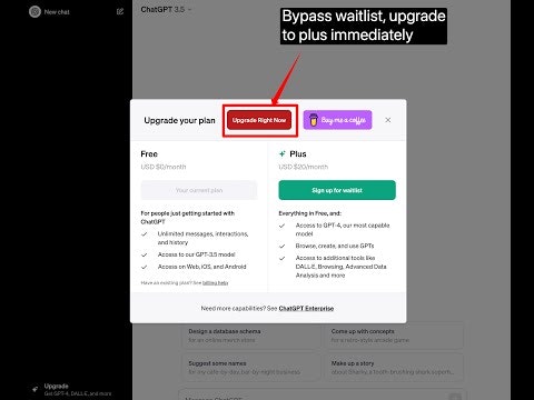 ChatGPT Plus Waitlist Skipper gallery image