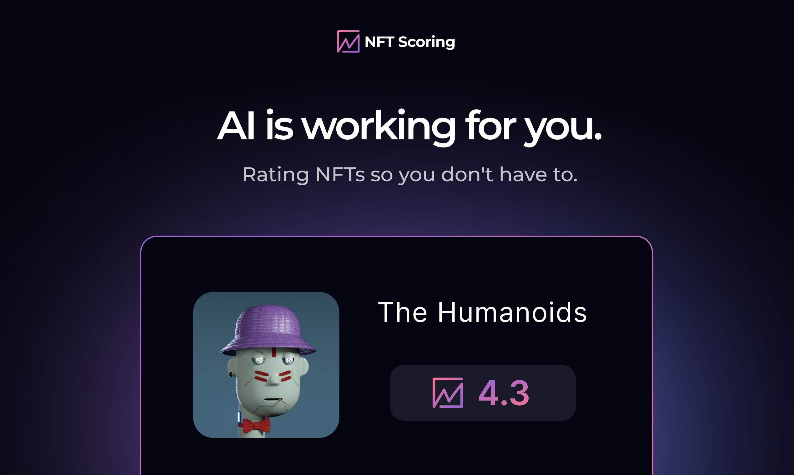 NFT Scoring gallery image