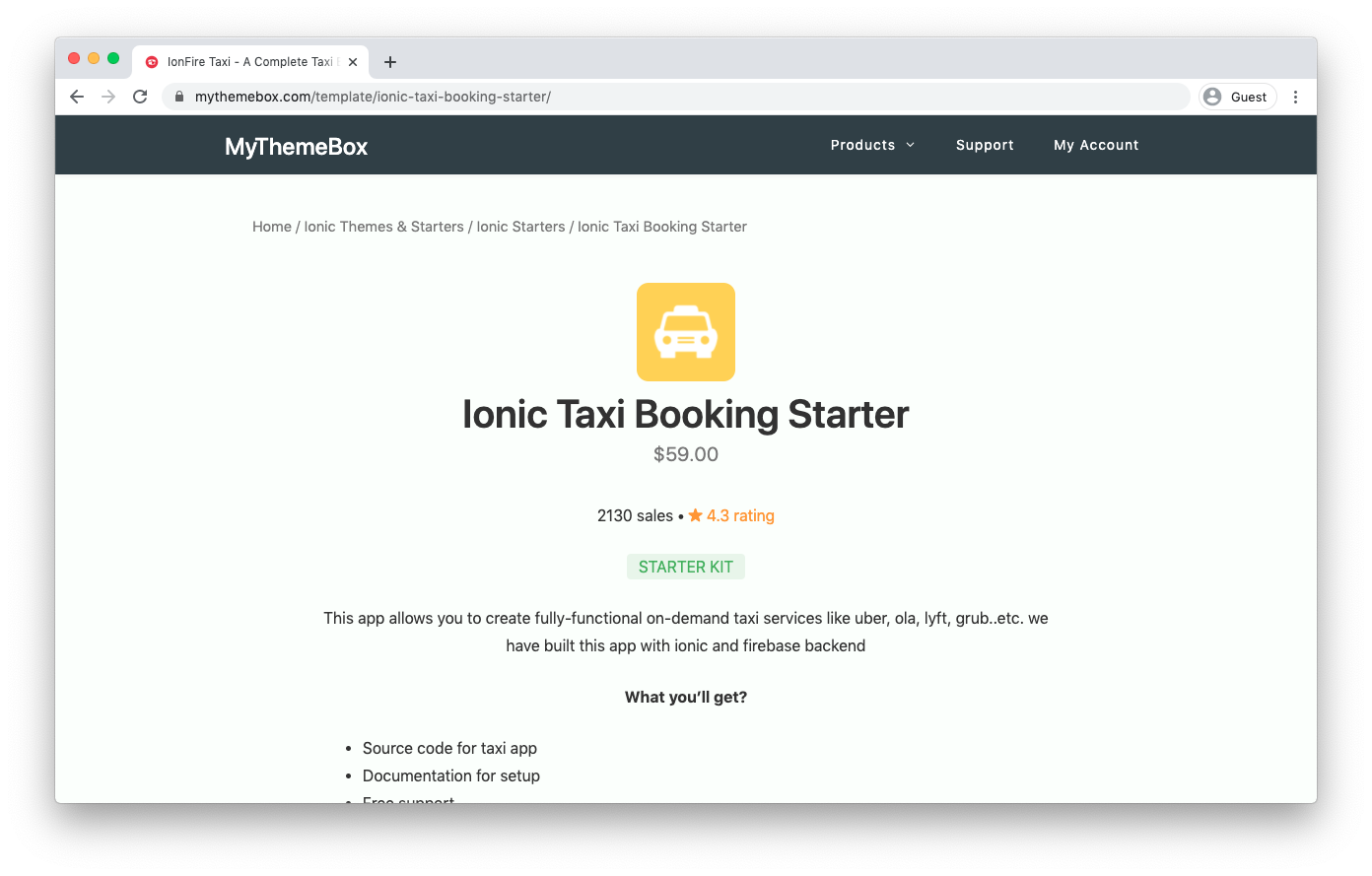 MyThemeBox gallery image