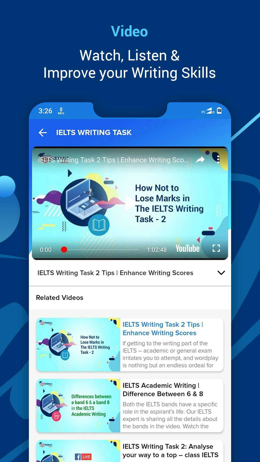 IELTS Writing App gallery image