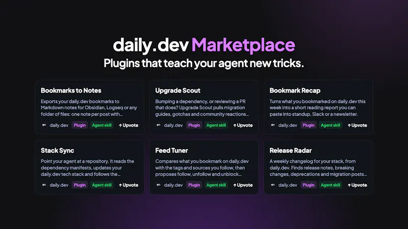 daily.dev for agents screenshot 6