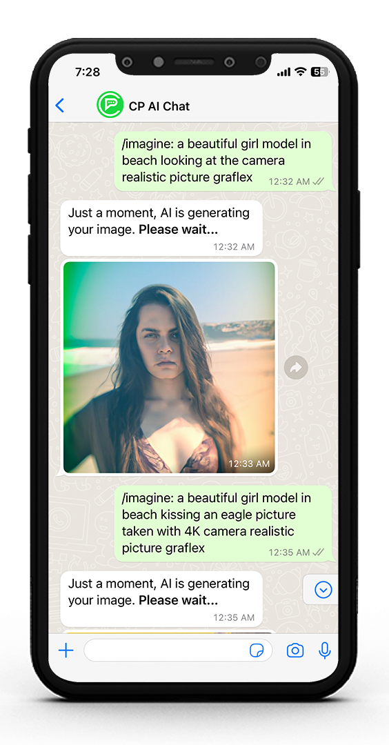 CP Chat - เครื่องมือสร้างเนื้อหาและการสร้างภาพ AI ใน whatsapp media 6