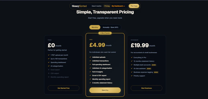 MoneySorted screenshot 7