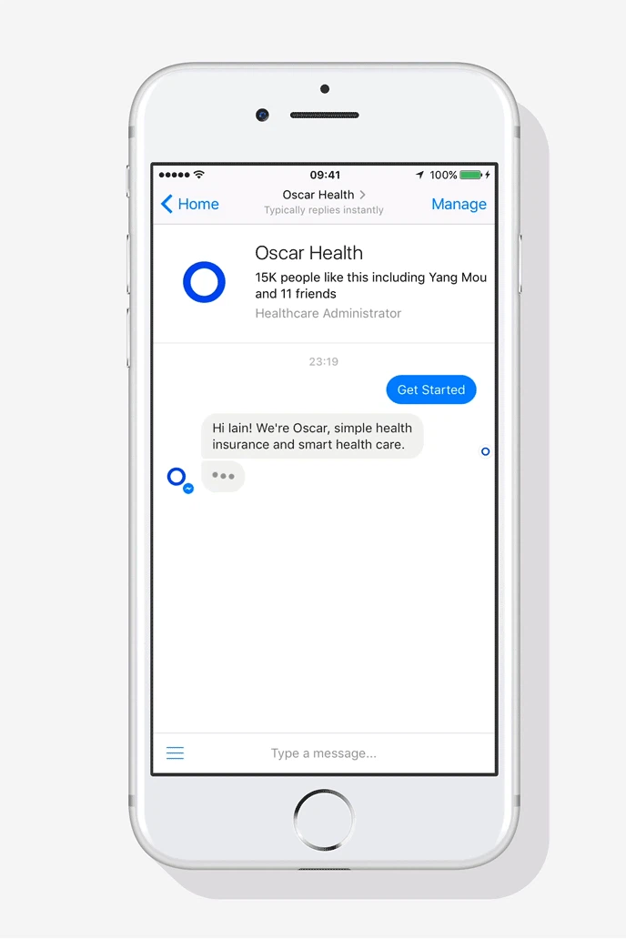 Oscar Bot for Messenger