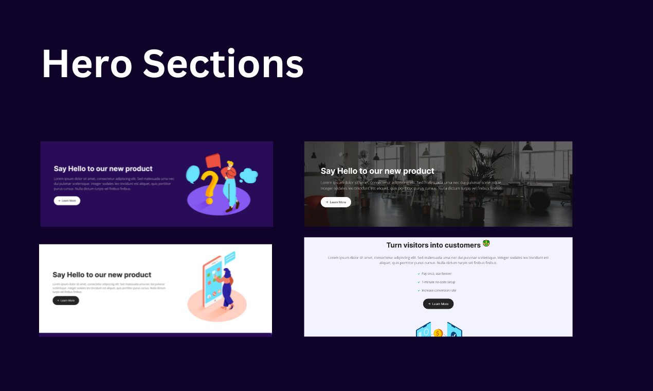 Ultimate Carrd Landing Page Kit - Voorgebouwde blokken voor het maken van uw volgende carrd -bestemmingspagina media 7