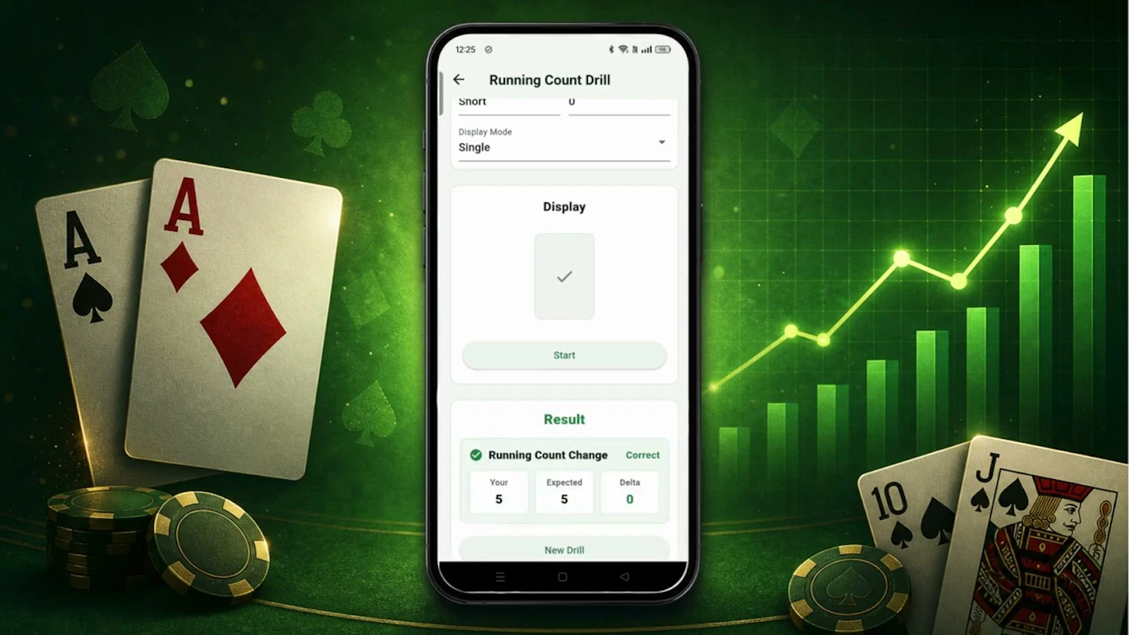 Blackjack Card Counting Trainer screenshot 1 (video preview)