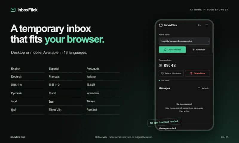 InboxFlick screenshot 5