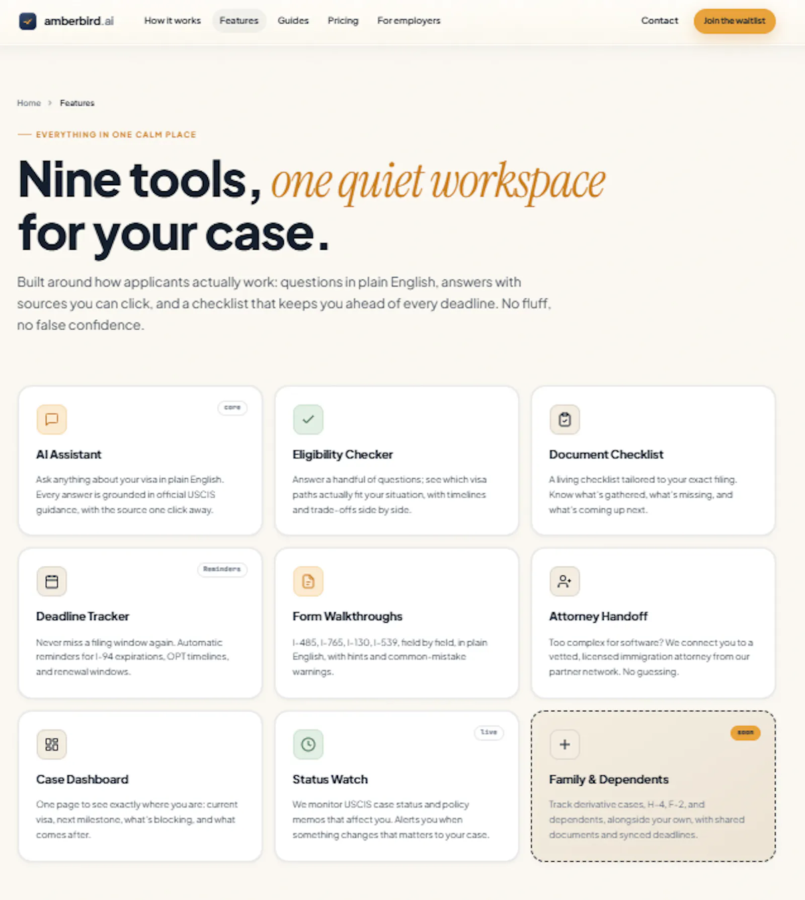 Amberbird screenshot 4