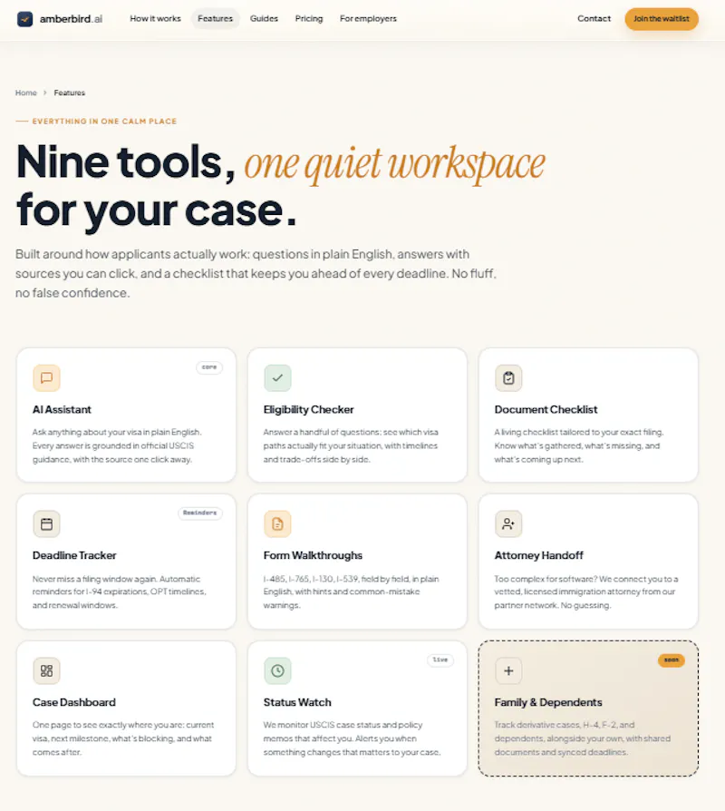 Amberbird screenshot 4
