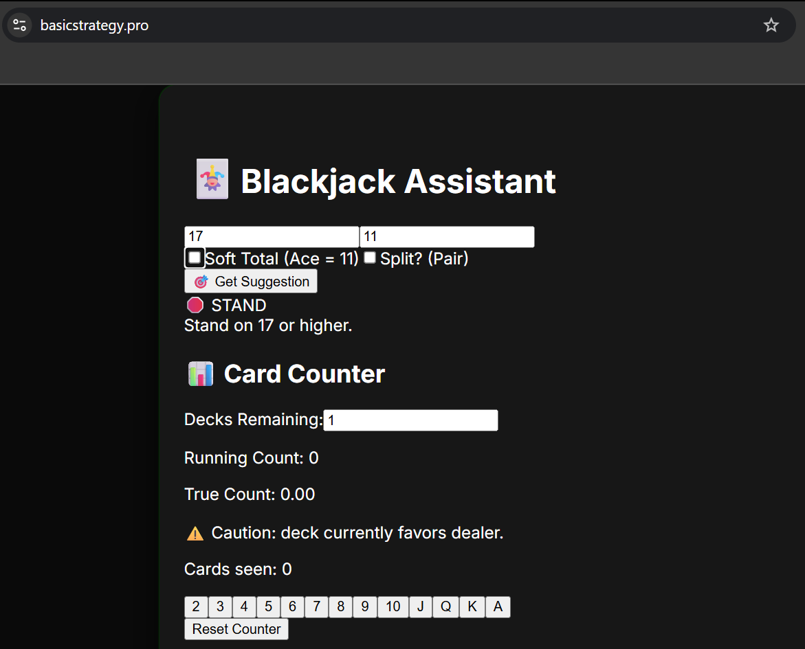 door trendmetrie - Blackjack -assistent media 3