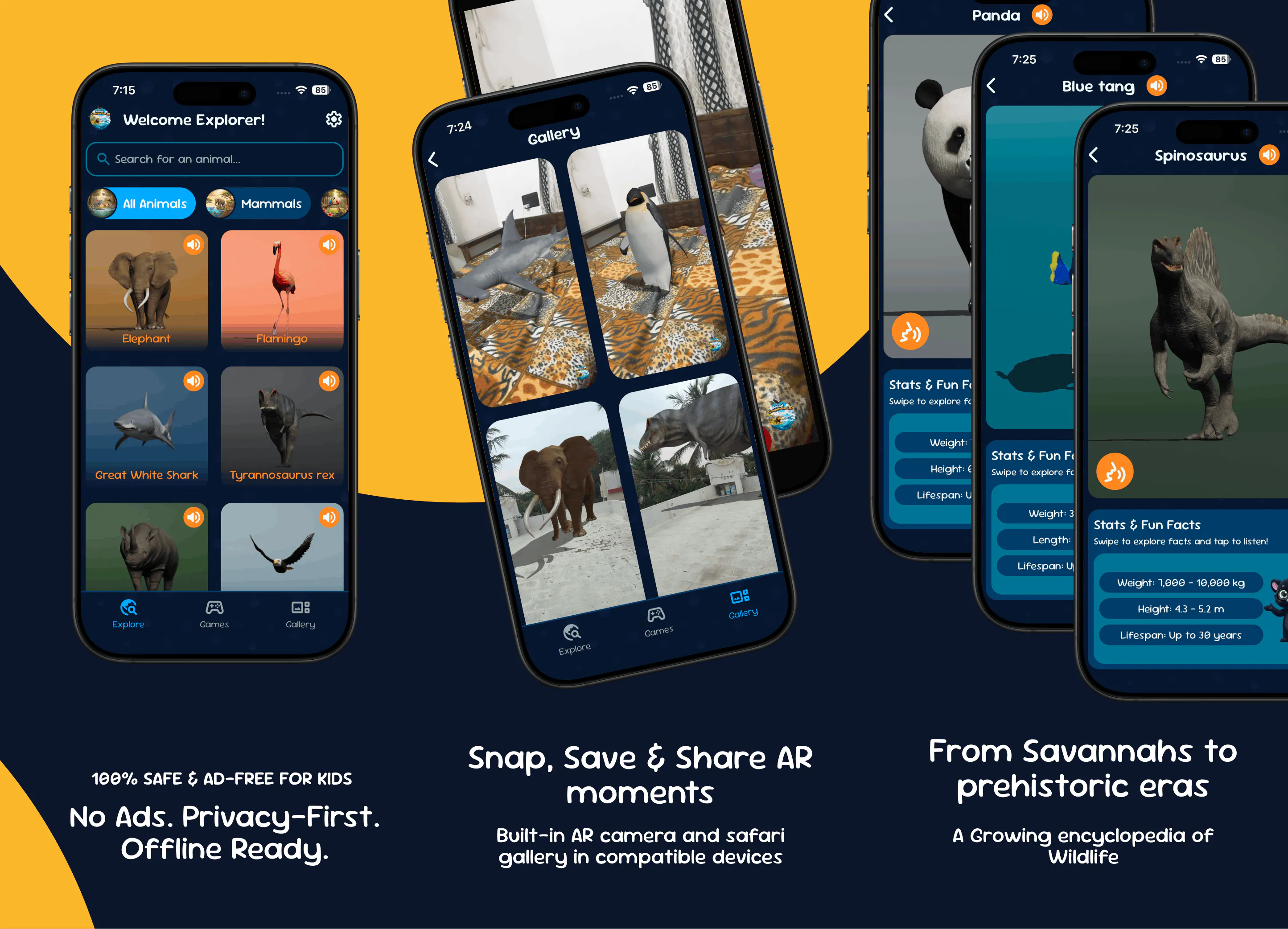Animal Compendium 3D: Kids AR gallery image